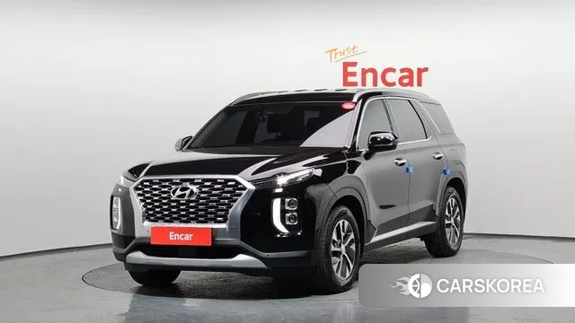 Hyundai Palisade 2019 Черный из Кореи