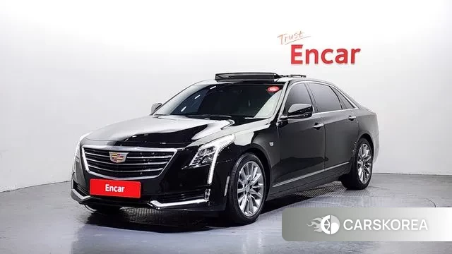 Cadillac CT6 2018 Черный из Кореи