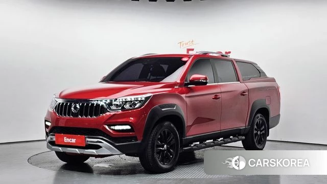 Ssangyong Rexton Sports Cannes 2021 Красный из Кореи