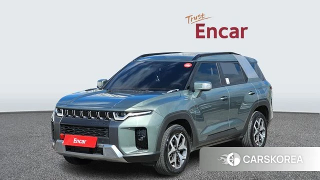 Ssangyong The New Torres 2024 Зеленый из Кореи