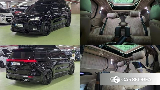 Kia Carnival 4th generation 2022 Черный из Кореи