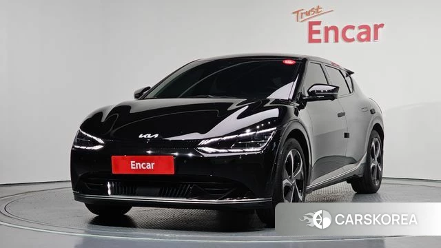 Kia EV6 2022 Черный из Кореи