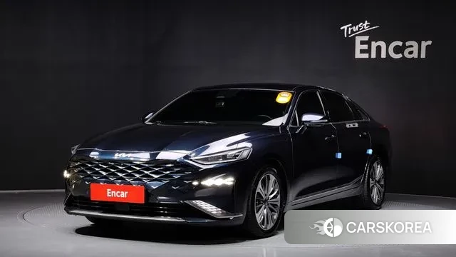 Kia K8 2021 Синий из Кореи