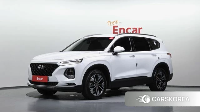 Hyundai Santa Fe TM 2018 Белый из Кореи