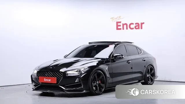 Genesis G70 2019 Черный из Кореи
