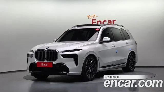 BMW X7 (G07) 2024 Белый из Кореи