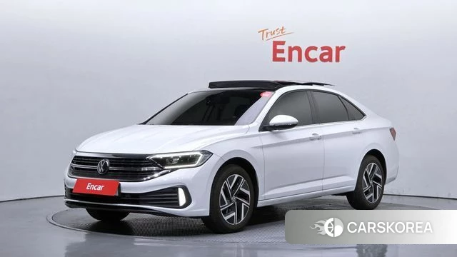 Volkswagen 7th Generation of Jetta 2024 Белый из Кореи