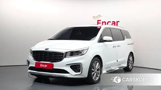 Kia The New Carnival 2018 Белый из Кореи
