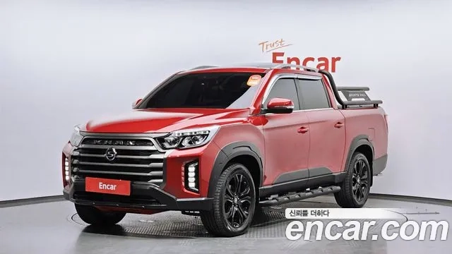 Ssangyong The New Rexton Sports Cannes 2021 Красный из Кореи