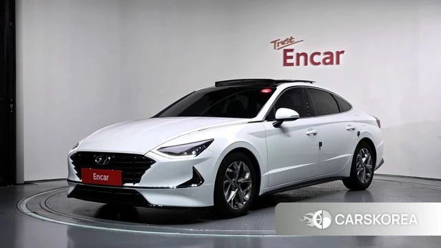 Hyundai Sonata (DN8) 2021 Белый из Кореи