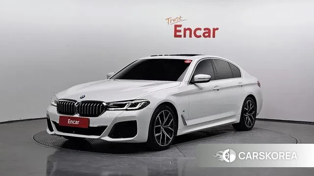 BMW 5 Series (G30) 2023 Белый из Кореи