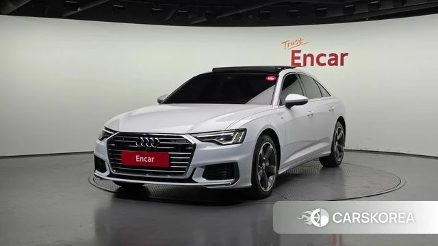 Audi A6 (C8) 2020 Белый из Кореи