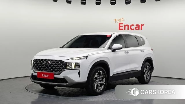 Hyundai The New Santa Fe 2022 Белый из Кореи