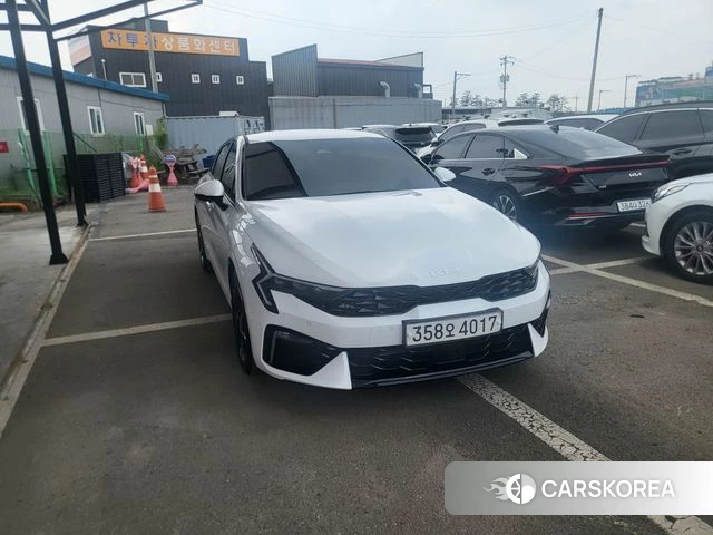 Kia The New K5 3rd generation 2024 Белый из Кореи