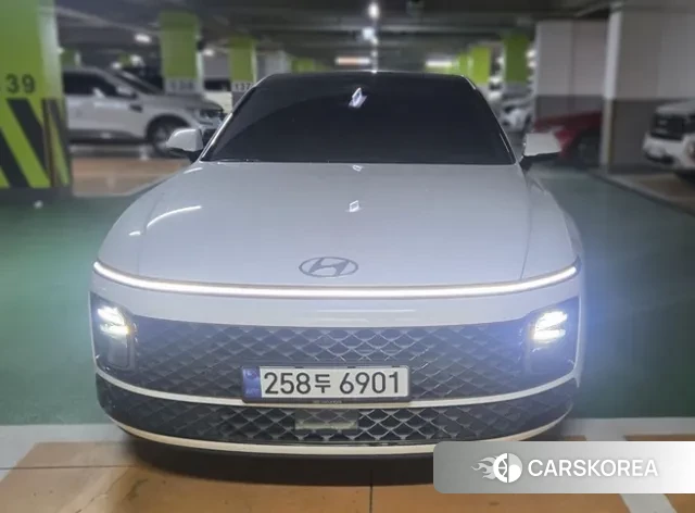 Hyundai Grandeur (GN7) 2024 Белый из Кореи