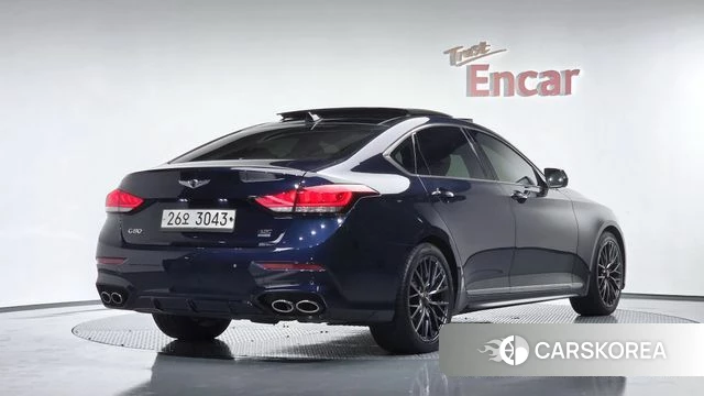 Genesis G80 2018 Синий из Кореи