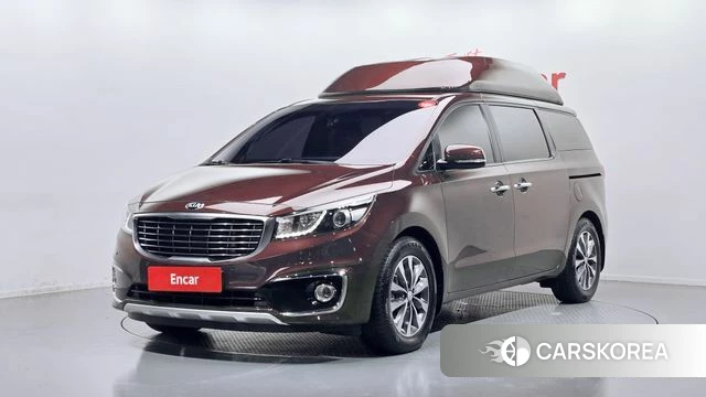 Kia All New Carnival 2018 Красный из Кореи