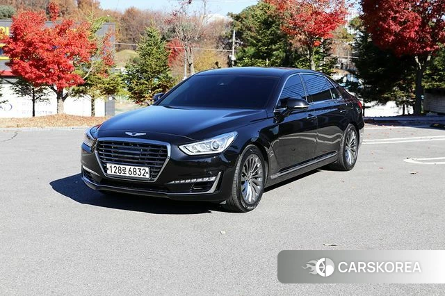 Genesis EQ900 2018 Черный из Кореи