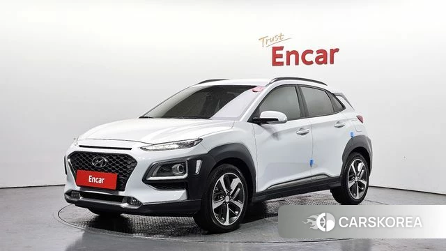 Hyundai Kona 2019 Белый из Кореи