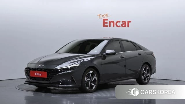 Hyundai Avante (CN7) 2021 Серый из Кореи