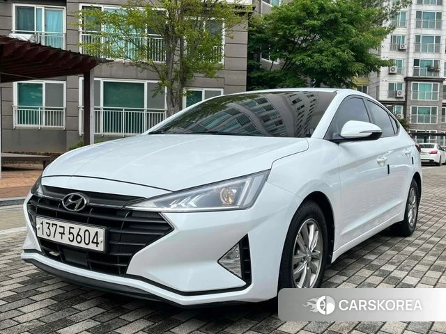 Hyundai The New Avante AD 2019 Белый из Кореи