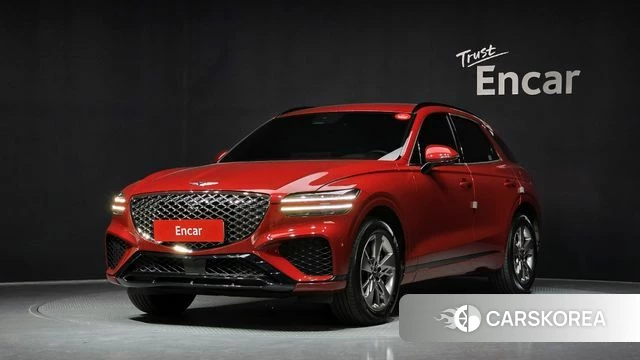 Genesis GV70 2021 Красный из Кореи