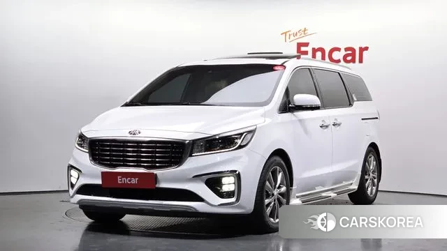 Kia The New Carnival 2018 Белый из Кореи