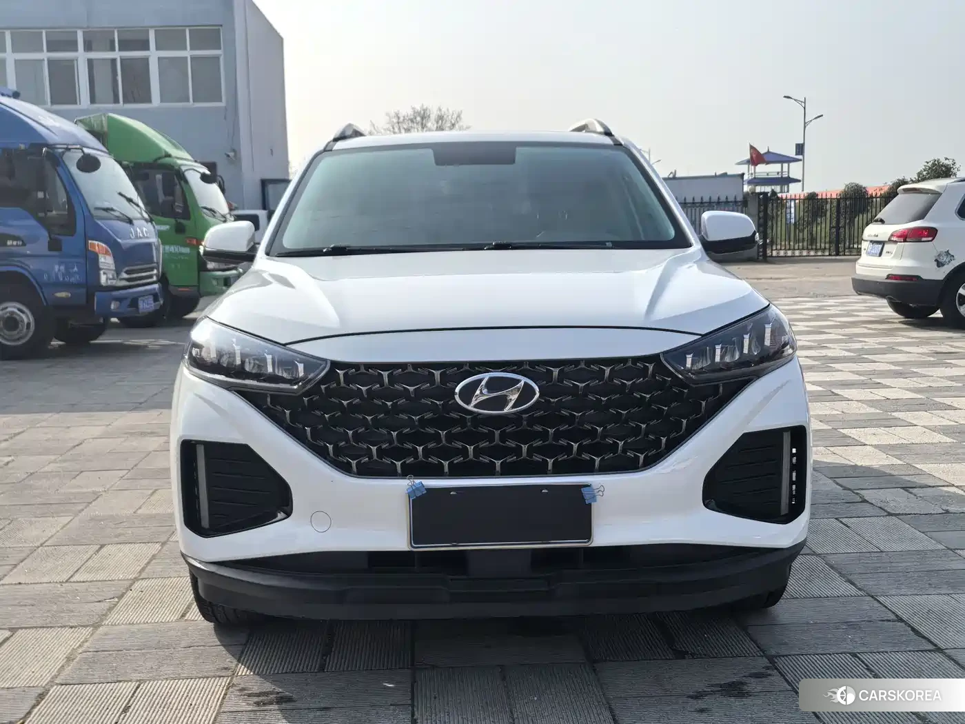 Hyundai ix35 2022 Белый из Китая