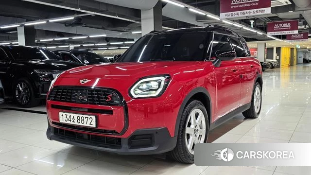 Mini Cooper S Countryman 3rd Generation 2024 Красный из Кореи