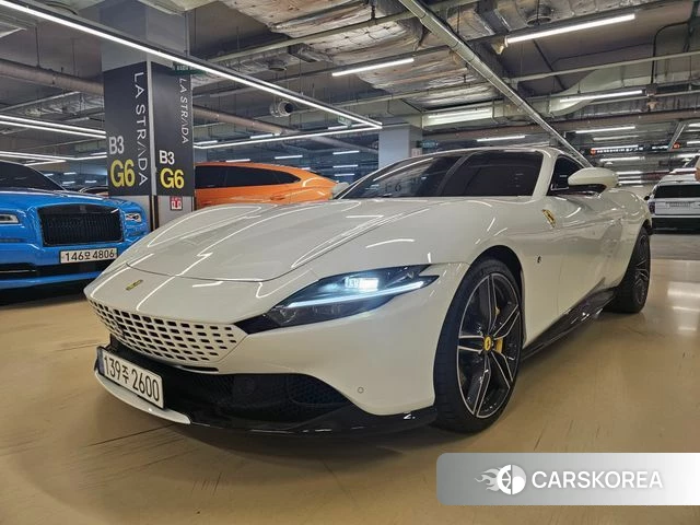 Ferrari Rome 2021 Белый из Кореи