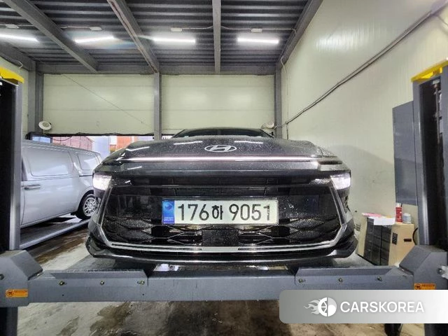 Hyundai Sonata D Edge (DN8) 2023 Белый из Кореи