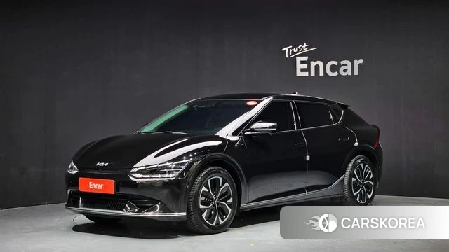 Kia EV6 2023 Черный из Кореи