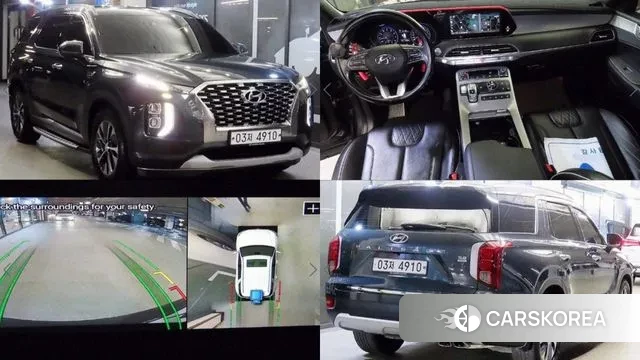 Hyundai Palisade 2019 Серый из Кореи