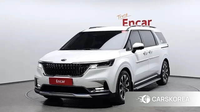 Kia Carnival 4th generation 2021 Белый из Кореи