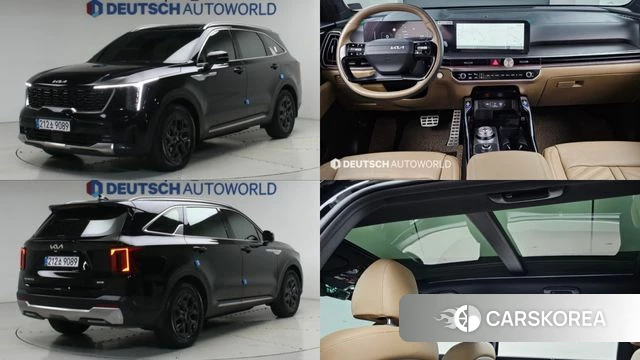Kia The New Sorento 4th Generation 2025 Черный из Кореи