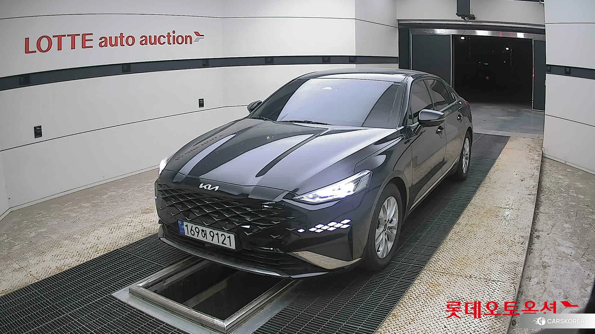 Kia K8 2023 Aurora Black Pearl из Кореи