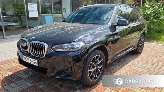 BMW X3 (G01) 2022 Черный из Кореи