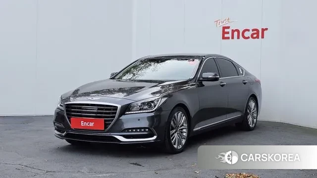 Genesis G80 2018 Черный из Кореи