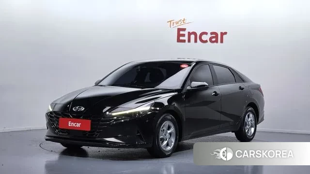 Hyundai Avante (CN7) 2020 Черный из Кореи