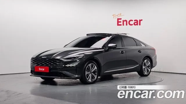 Kia K8 Hybrid 2023 Серый из Кореи