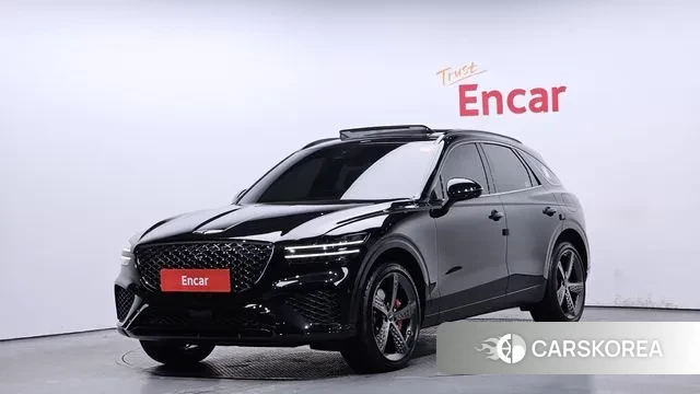 Genesis GV70 2023 Черный из Кореи