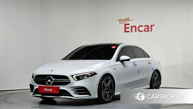 Mercedes-Benz A-Class W177 2021 Белый из Кореи