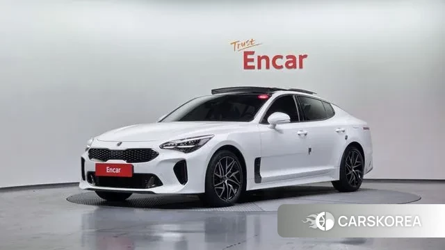 Kia Stinger Meister 2021 Белый из Кореи
