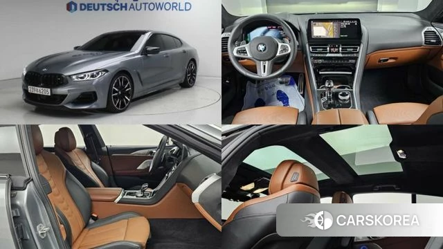 BMW 8 Series (G15) 2025 Серебристо-серый из Кореи