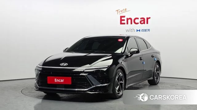 Hyundai Sonata D Edge (DN8) 2024 Черный из Кореи