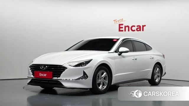 Hyundai Sonata (DN8) 2021 Белый из Кореи