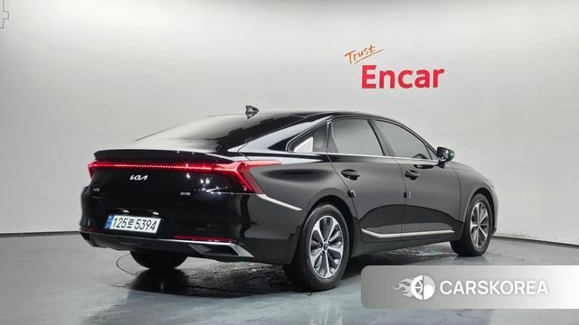 Kia K8 Hybrid 2024 Черный из Кореи
