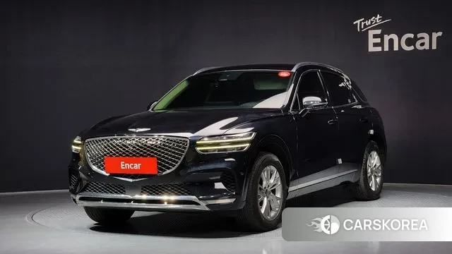 Genesis GV70 2021 Черный из Кореи