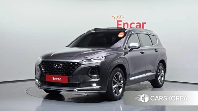 Hyundai Santa Fe TM 2019 Серый из Кореи