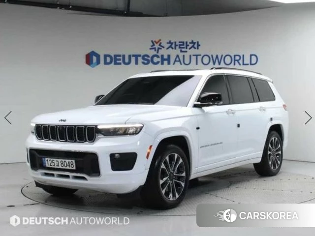 Jeep Grand Cherokee (WL) 2021 Белый из Кореи